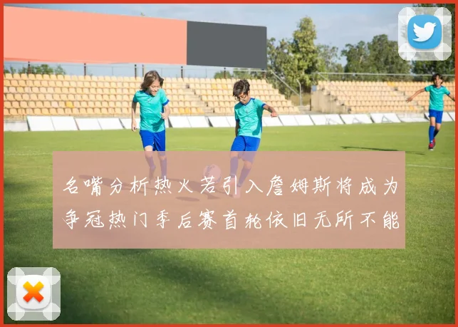 名嘴分析热火若引入詹姆斯将成为争冠热门季后赛首轮依旧无所不能
